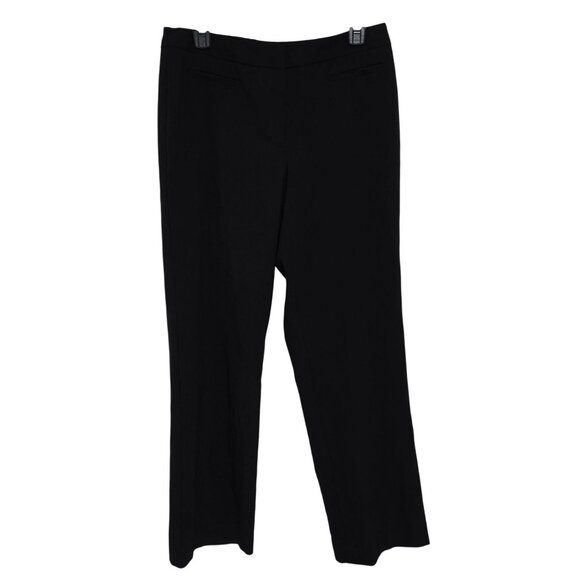 Ellen‎ Tracy Petite Betty Slim Ankle Pant in Black  - Size 10P - Picture 1 of 8